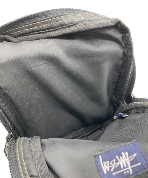 stussy（ステューシー）stussy (ステューシー) クリアポケットショルダーバッグ ベージュの古着・服飾アイテム
