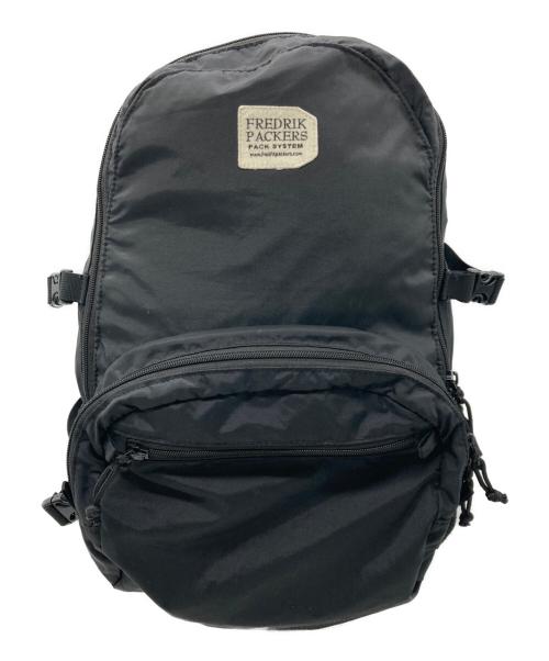 FREDRIK PACKERS（フレドリックパッカーズ）FREDRIK PACKERS (フレドリックパッカーズ) ナイロンリュック ブラックの古着・服飾アイテム