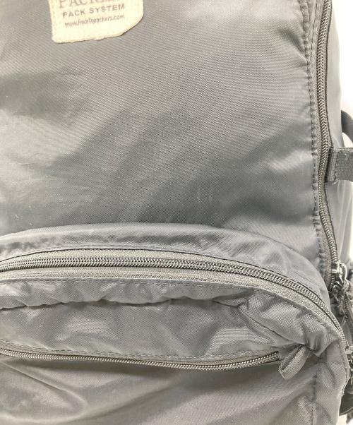 FREDRIK PACKERS（フレドリックパッカーズ）FREDRIK PACKERS (フレドリックパッカーズ) ナイロンリュック ブラックの古着・服飾アイテム