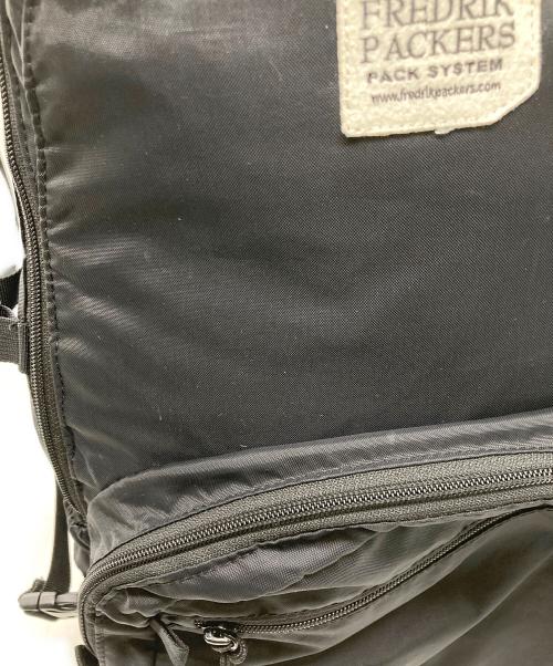 FREDRIK PACKERS（フレドリックパッカーズ）FREDRIK PACKERS (フレドリックパッカーズ) ナイロンリュック ブラックの古着・服飾アイテム