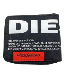 DIESEL（ディーゼル）の古着「デニムコンパクトウォレット」｜ブラック
