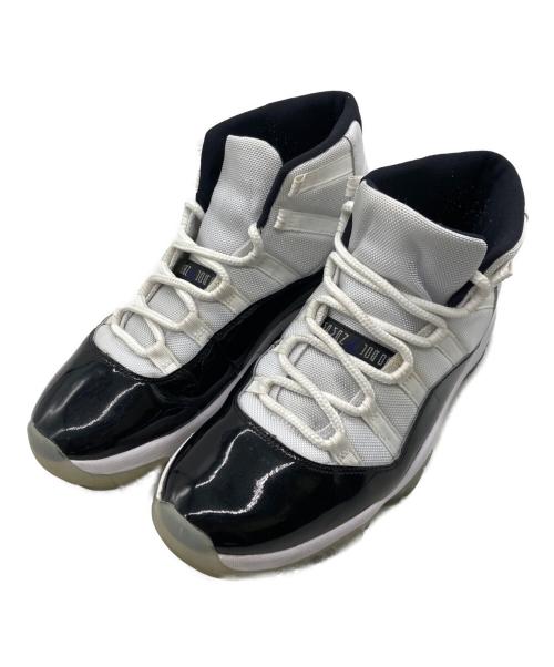 NIKE（ナイキ）NIKE (ナイキ) AIR JORDAN 11 RETRO CONCORD ブラック×ホワイト サイズ:28.5cmの古着・服飾アイテム