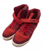 adidasアディダス）の古着「ハイカットスニーカー」｜レッド