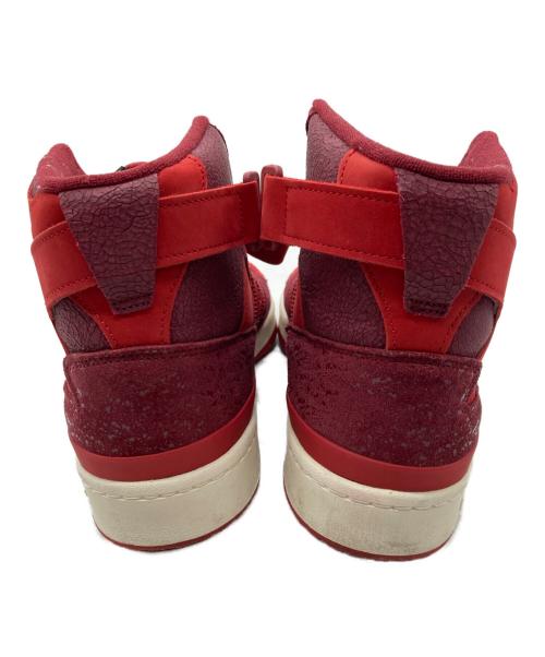 adidas（アディダス）adidas (アディダス) ハイカットスニーカー レッド サイズ:28.5cmの古着・服飾アイテム