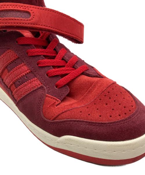 adidas（アディダス）adidas (アディダス) ハイカットスニーカー レッド サイズ:28.5cmの古着・服飾アイテム