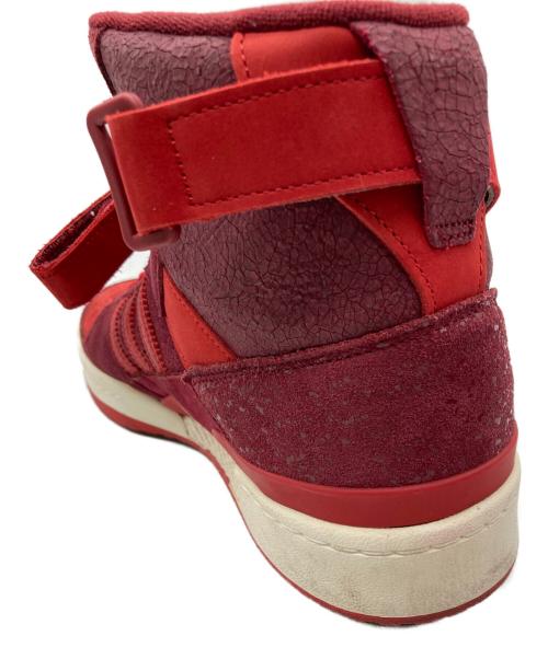 adidas（アディダス）adidas (アディダス) ハイカットスニーカー レッド サイズ:28.5cmの古着・服飾アイテム