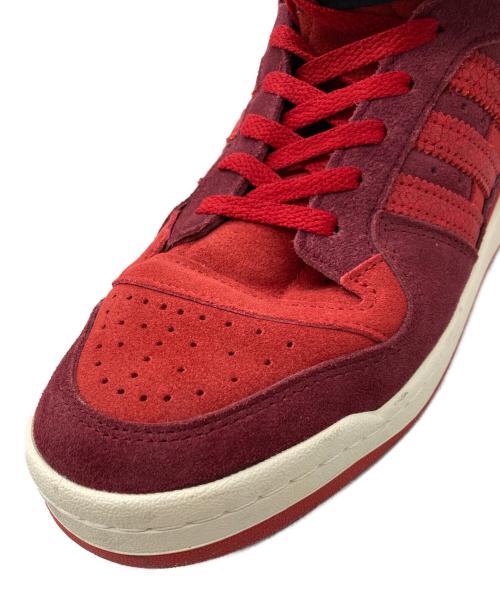 adidas（アディダス）adidas (アディダス) ハイカットスニーカー レッド サイズ:28.5cmの古着・服飾アイテム
