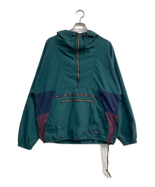 L.L.Bean（エルエルビーン）L.L.Bean (エルエルビーン) ナイロンアノラックパーカー グリーン サイズ:Mの古着・服飾アイテム