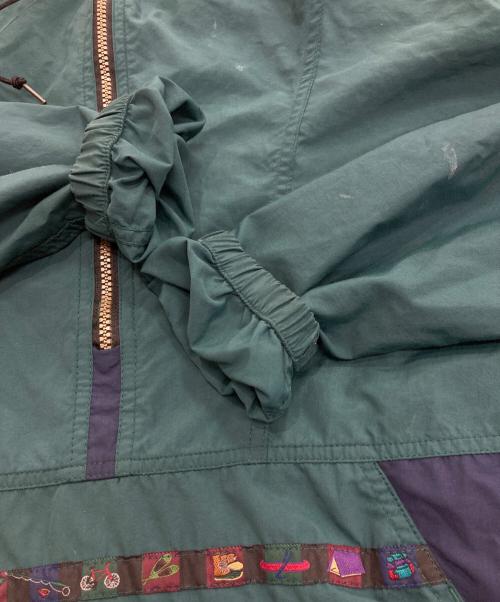 L.L.Bean（エルエルビーン）L.L.Bean (エルエルビーン) ナイロンアノラックパーカー グリーン サイズ:Mの古着・服飾アイテム