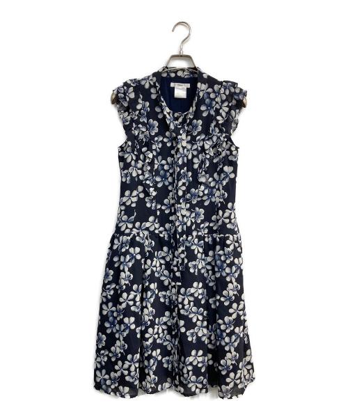 Rene（ルネ）Rene (ルネ) ノースリーブワンピース ネイビー サイズ:34の古着・服飾アイテム