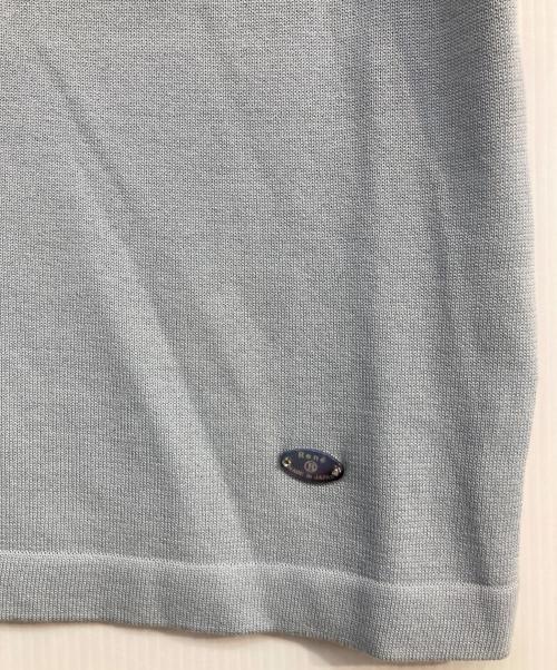 Rene（ルネ）Rene (ルネ) 襟付ニット ブルー サイズ:36の古着・服飾アイテム