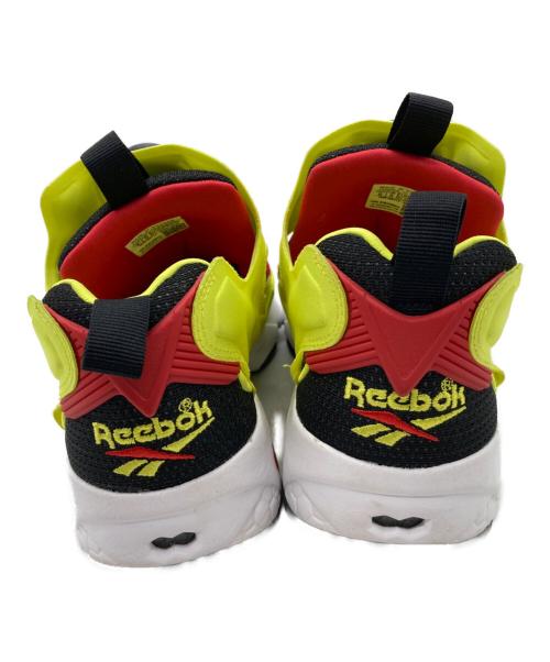 REEBOK（リーボック）REEBOK (リーボック) INSTAPUMP FURY 94 イエロー×レッド サイズ:24cmの古着・服飾アイテム
