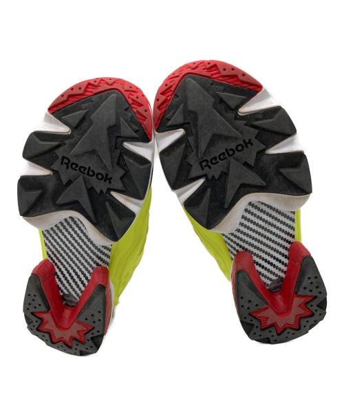REEBOK（リーボック）REEBOK (リーボック) INSTAPUMP FURY 94 イエロー×レッド サイズ:24cmの古着・服飾アイテム