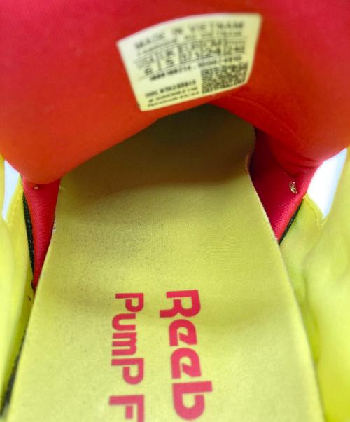 REEBOK（リーボック）REEBOK (リーボック) INSTAPUMP FURY 94 イエロー×レッド サイズ:24cmの古着・服飾アイテム
