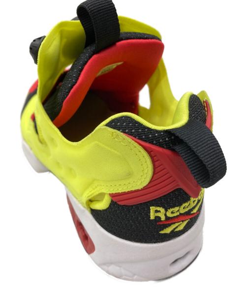 REEBOK（リーボック）REEBOK (リーボック) INSTAPUMP FURY 94 イエロー×レッド サイズ:24cmの古着・服飾アイテム