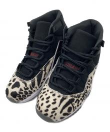NIKE（ナイキ）の古着「WMNS AIR JORDAN 11 RETRO Animal Instinct」｜ブラック×ベージュ