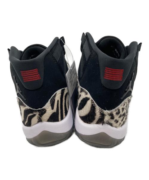 NIKE（ナイキ）NIKE (ナイキ) WMNS AIR JORDAN 11 RETRO Animal Instinct ブラック×ベージュ サイズ:24cm 未使用品の古着・服飾アイテム