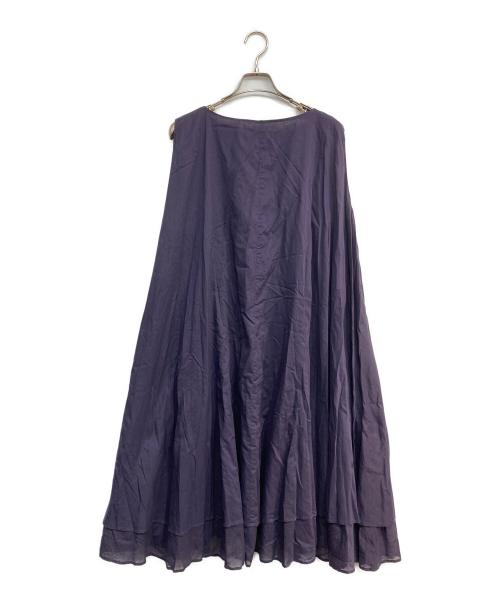 mizuiro-ind（ミズイロインド）mizuiro-ind (ミズイロインド) ノースリーブワンピース パープル サイズ:Freeの古着・服飾アイテム