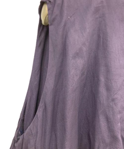 mizuiro-ind（ミズイロインド）mizuiro-ind (ミズイロインド) ノースリーブワンピース パープル サイズ:Freeの古着・服飾アイテム