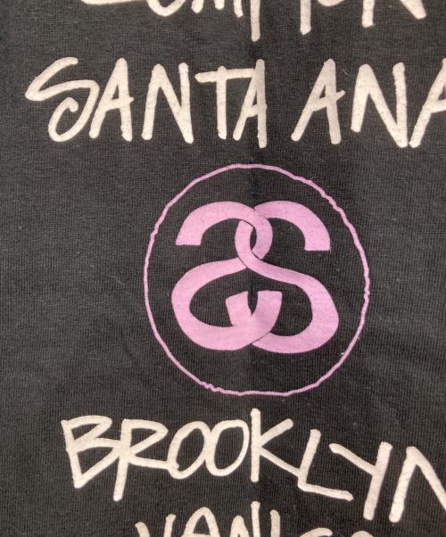 stussy（ステューシー）stussy (ステューシー) World Tour TEE ブラック サイズ:Mの古着・服飾アイテム