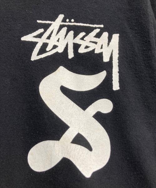 stussy（ステューシー）stussy (ステューシー) プリントTシャツ ブラック サイズ:Mの古着・服飾アイテム