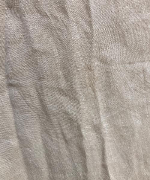 BEIGE（ベイジ）BEIGE (ベイジ) レザーパイピングノースリーブワンピース ブラウン サイズ:4の古着・服飾アイテム