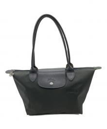 LONGCHAMP（ロンシャン）の古着「ル プリアージュ トートバッグ」｜グレー