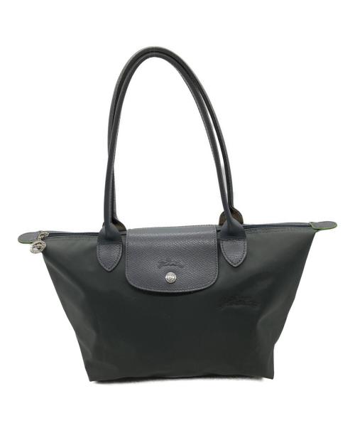 LONGCHAMP（ロンシャン）LONGCHAMP (ロンシャン) ル プリアージュ トートバッグ グレーの古着・服飾アイテム