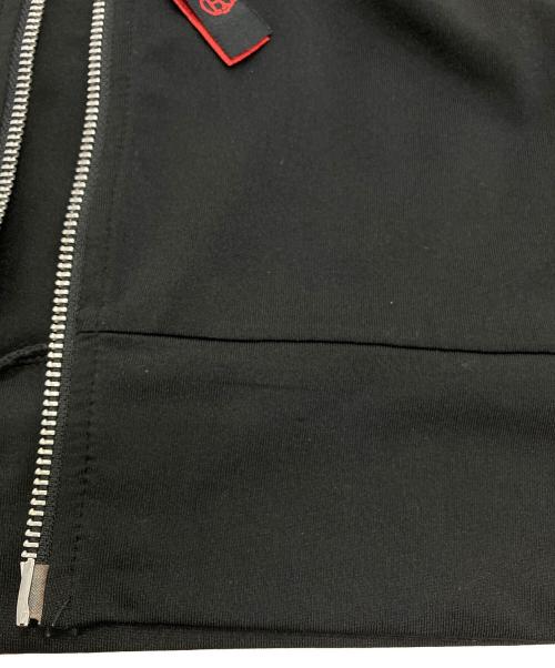 h.ANARCHY（エイチアナーキ）h.ANARCHY (エイチアナーキ) ダブルジップロングストレッチパーカー ブラック サイズ:Freeの古着・服飾アイテム