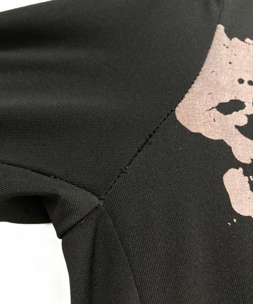 h.ANARCHY（エイチアナーキ）h.ANARCHY (エイチアナーキ) ダブルジップロングストレッチパーカー ブラック サイズ:Freeの古着・服飾アイテム