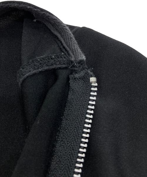 h.ANARCHY（エイチアナーキ）h.ANARCHY (エイチアナーキ) ダブルジップロングストレッチパーカー ブラック サイズ:Freeの古着・服飾アイテム