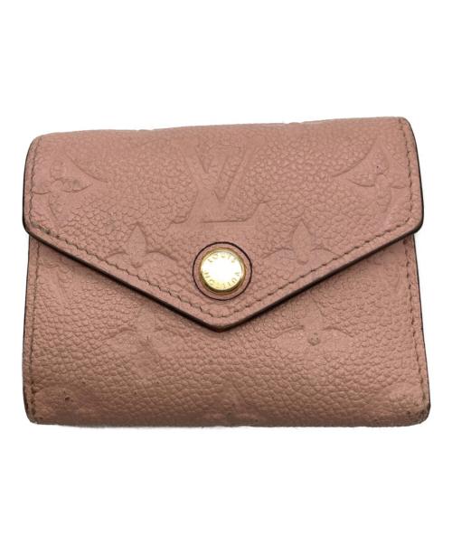 LOUIS VUITTON（ルイ ヴィトン）LOUIS VUITTON (ルイ ヴィトン) ポルトフォイユ・ゾエ/3つ折り財布　モノグラム ピンクの古着・服飾アイテム