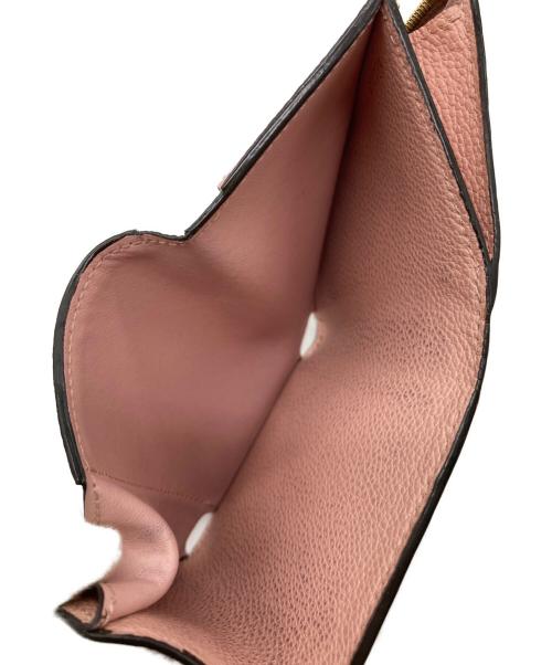 LOUIS VUITTON（ルイ ヴィトン）LOUIS VUITTON (ルイ ヴィトン) ポルトフォイユ・ゾエ/3つ折り財布　モノグラム ピンクの古着・服飾アイテム