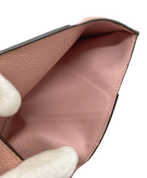 LOUIS VUITTON（ルイ ヴィトン）LOUIS VUITTON (ルイ ヴィトン) ポルトフォイユ・ゾエ/3つ折り財布　モノグラム ピンクの古着・服飾アイテム