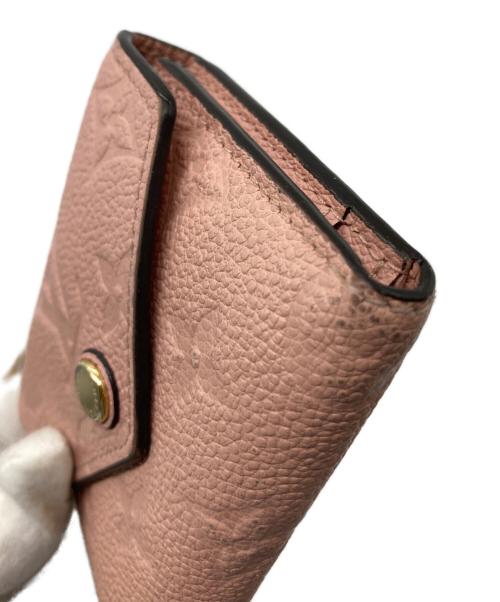 LOUIS VUITTON（ルイ ヴィトン）LOUIS VUITTON (ルイ ヴィトン) ポルトフォイユ・ゾエ/3つ折り財布　モノグラム ピンクの古着・服飾アイテム