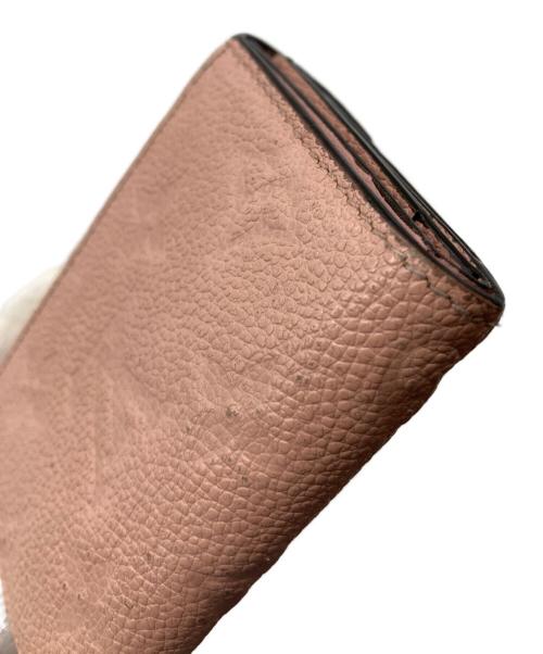LOUIS VUITTON（ルイ ヴィトン）LOUIS VUITTON (ルイ ヴィトン) ポルトフォイユ・ゾエ/3つ折り財布　モノグラム ピンクの古着・服飾アイテム