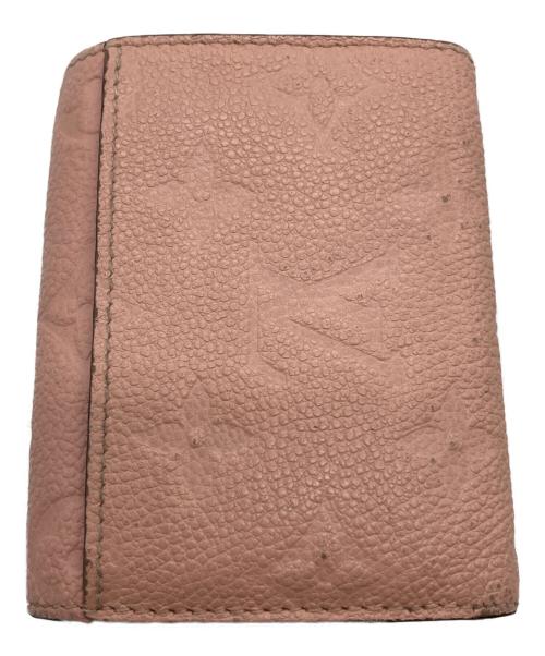 LOUIS VUITTON（ルイ ヴィトン）LOUIS VUITTON (ルイ ヴィトン) ポルトフォイユ・ゾエ/3つ折り財布　モノグラム ピンクの古着・服飾アイテム
