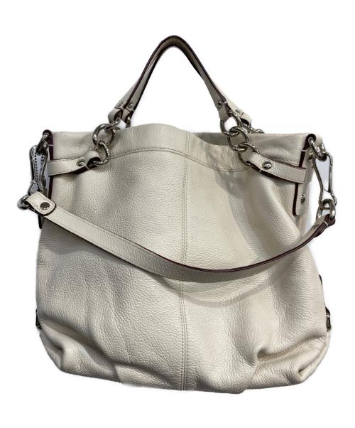 COACH（コーチ）COACH (コーチ) 2WAYバッグ ホワイトの古着・服飾アイテム