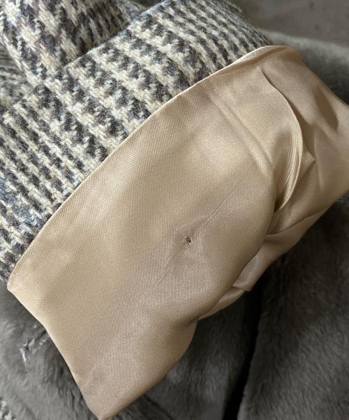 BURBERRY（バーバリー）BURBERRY (バーバリー) ウールコート ベージュ サイズ:Ⅿの古着・服飾アイテム
