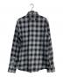 GIVENCHY (ジバンシィ) スターチェックシャツ グレー サイズ:40：10000円