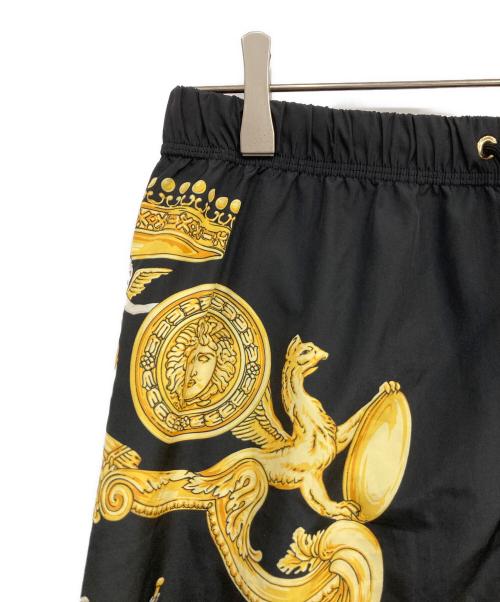 VERSACE（ヴェルサーチェ）VERSACE (ヴェルサーチェ) バロック柄スイムショーツ ブラック サイズ:3の古着・服飾アイテム