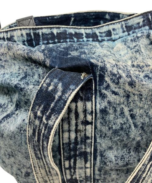 DIESEL（ディーゼル）DIESEL (ディーゼル) ロゴデニムトートバッグ インディゴの古着・服飾アイテム