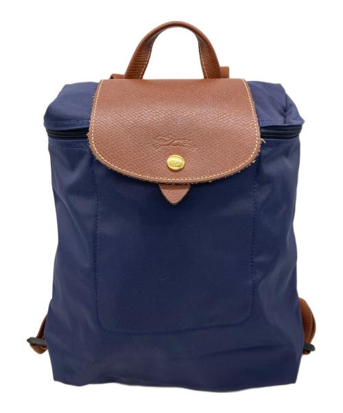 LONGCHAMP（ロンシャン）LONGCHAMP (ロンシャン) プリアージュバックパック ネイビーの古着・服飾アイテム