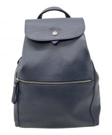 LONGCHAMP（ロンシャン）の古着「ル・フローネ バックパック」｜ネイビー