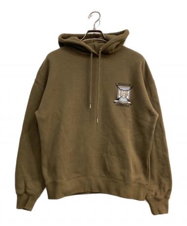 MAISON KITSUNE メゾンキツネ パーカー XL カーキ 【古着】【中古】【送料無料】 中古・古着通販】MAISON KITSUNE (メゾンキツネ) カレッジ・フォックス
