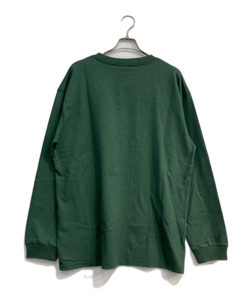 BROOKS BROTHERS（ブルックスブラザーズ）BROOKS BROTHERS (ブルックスブラザーズ) ワンポイント刺繍ロンT グリーン サイズ: XL 未使用品の古着・服飾アイテム