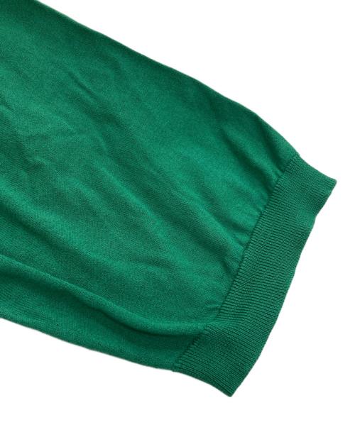 JOHN SMEDLEY（ジョンスメドレー）JOHN SMEDLEY (ジョンスメドレー) コットンニットポロシャツ グリーン サイズ:XLの古着・服飾アイテム