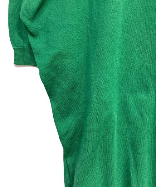 JOHN SMEDLEY（ジョンスメドレー）JOHN SMEDLEY (ジョンスメドレー) コットンニットポロシャツ グリーン サイズ:XLの古着・服飾アイテム