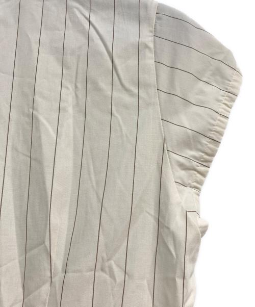 Snidel（スナイデル）Snidel (スナイデル) Sustaina ビスチェコンビシャツワンピ ベージュの古着・服飾アイテム