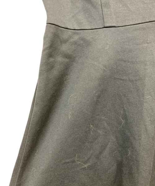 BLUE LABEL CRESTBRIDGE（ブルーレーベルクレストブリッジ）BLUE LABEL CRESTBRIDGE (ブルーレーベルクレストブリッジ) モックロディーシルケットワンピース ネイビー サイズ:36の古着・服飾アイテム